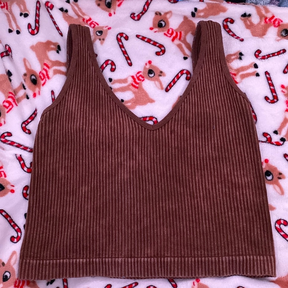 Aura cropped shirt